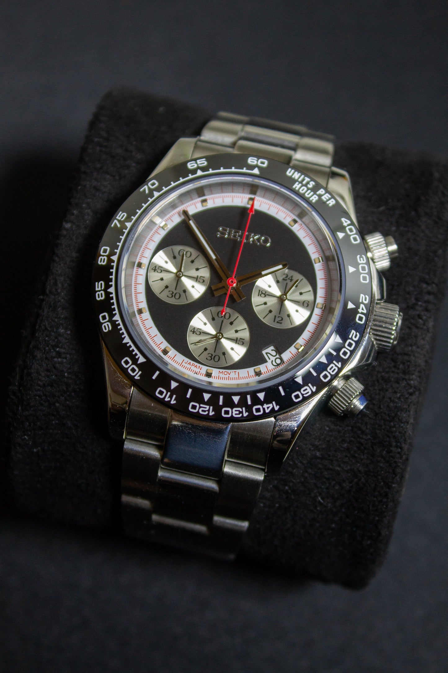 Black Paul Newman Daytona Mod (Pre Order)