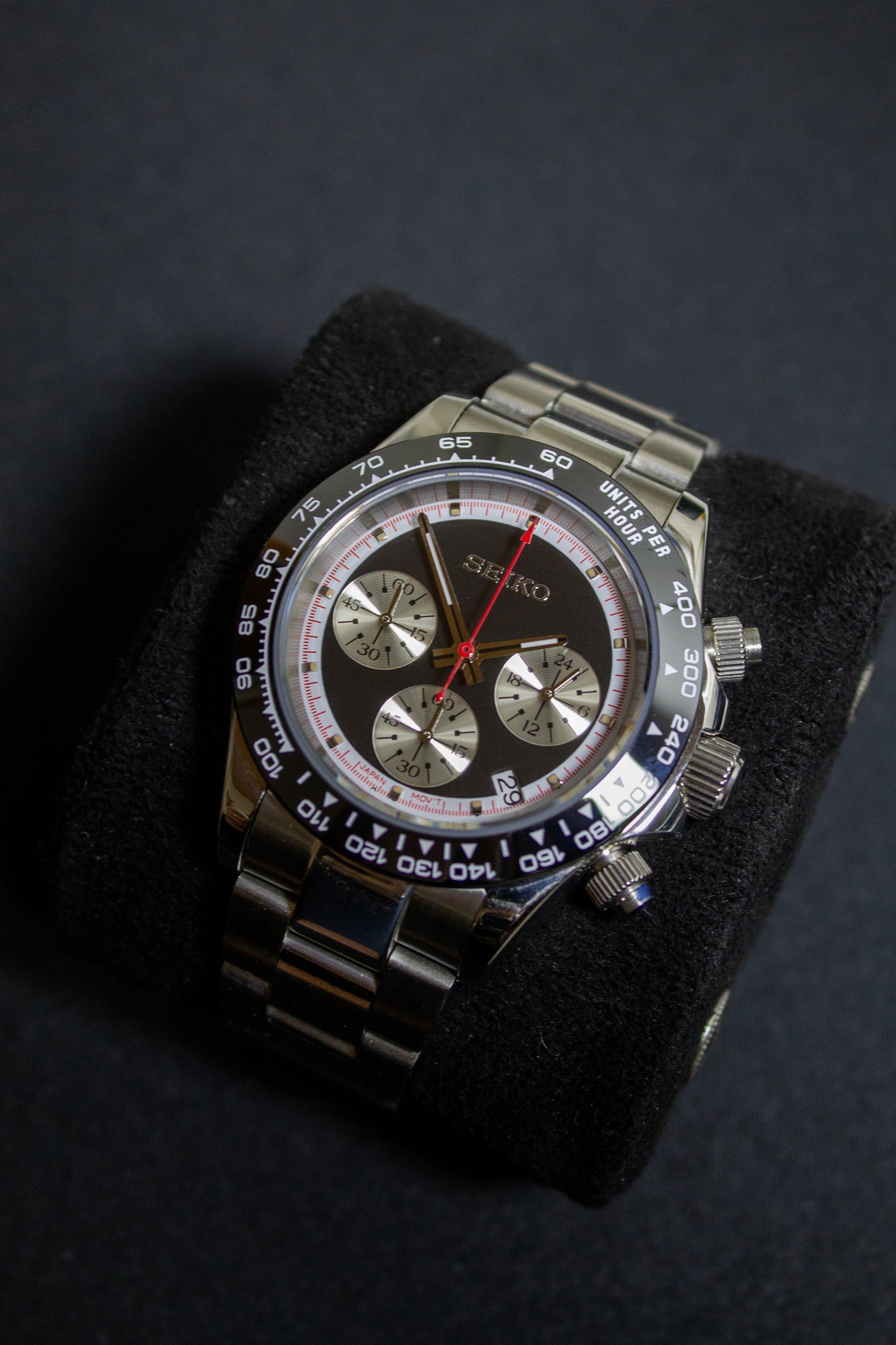 Black Paul Newman Daytona Mod (Pre Order)