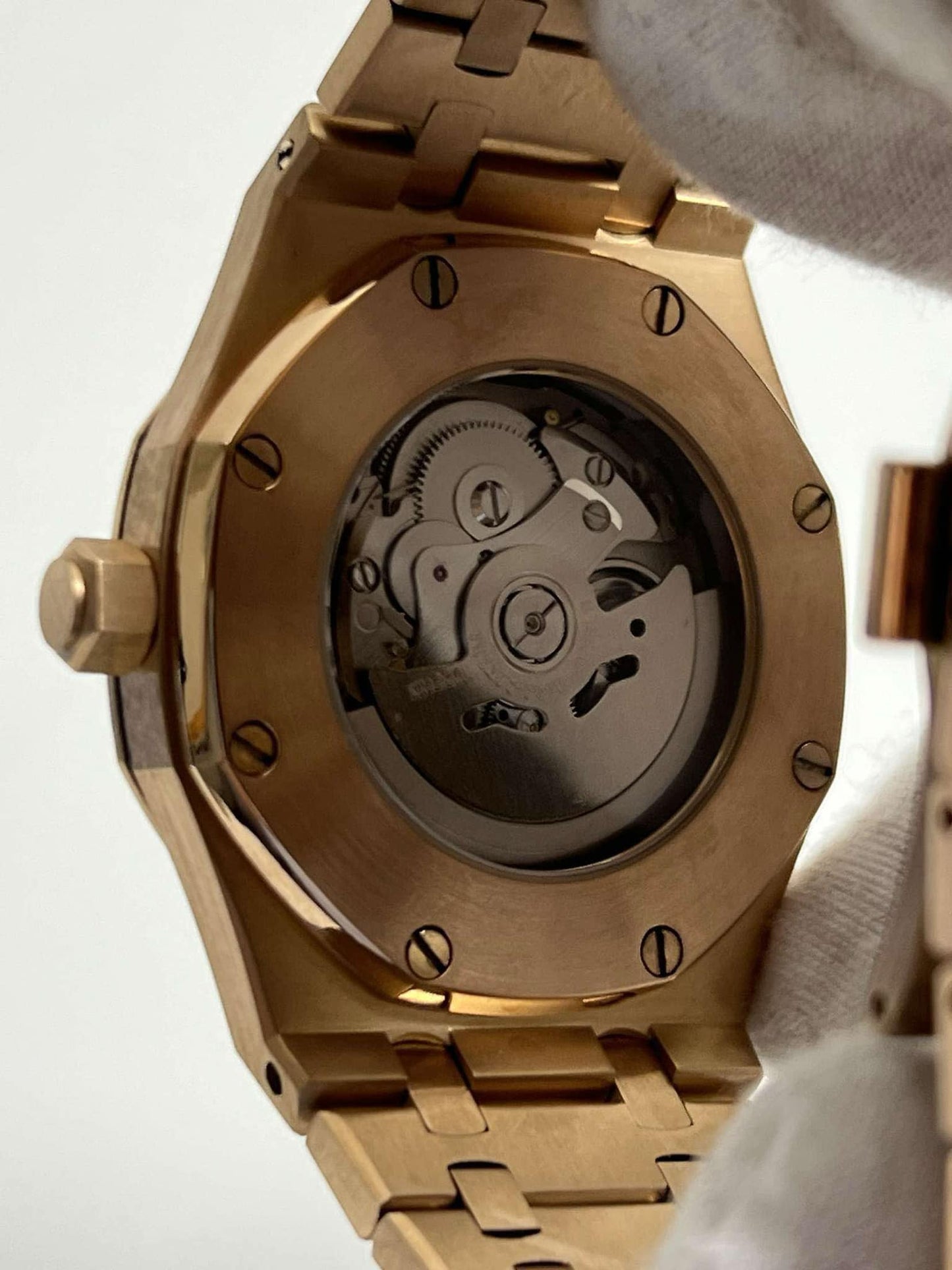 Black & Rose Gold Royal Oak Mod (Pre Order)