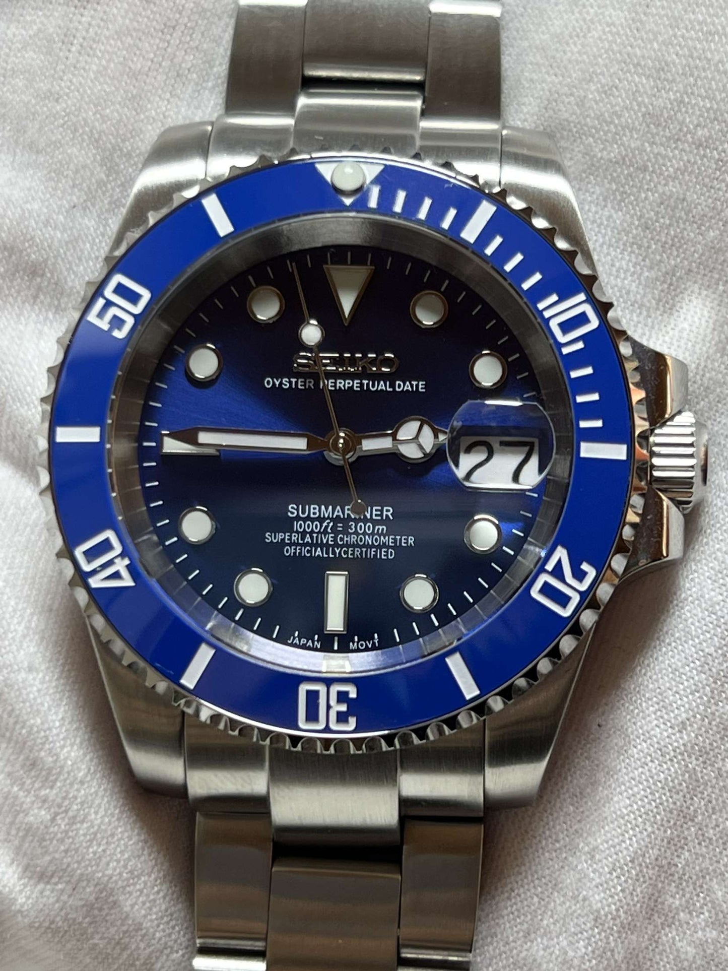 "Smurf" Submariner Mod (Pre Order)