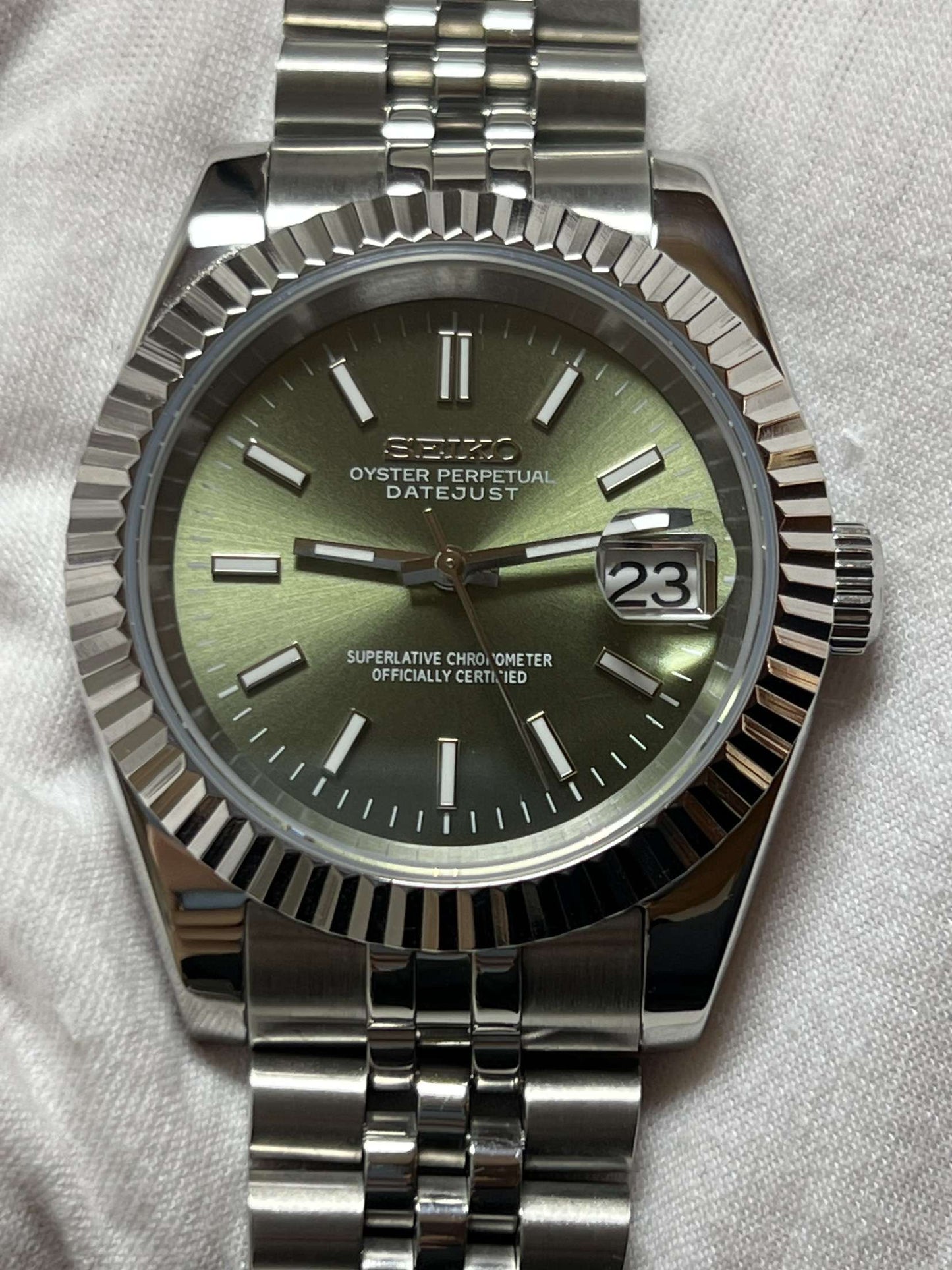 "Olive" Datejust Mod (Pre Order)