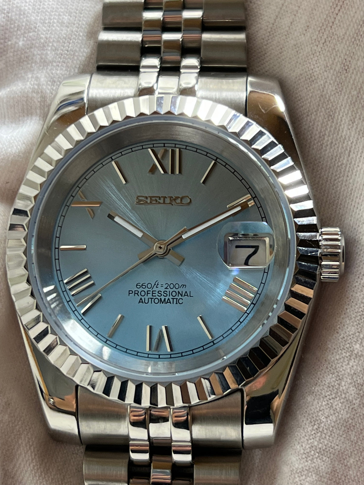"Platinum" Datejust Mod