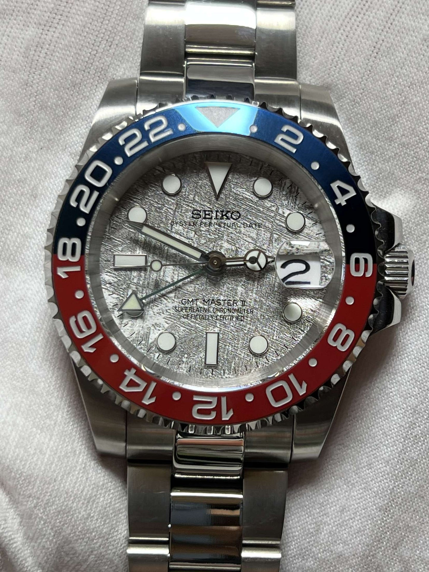 "Meteorite" GMT Master II Mod