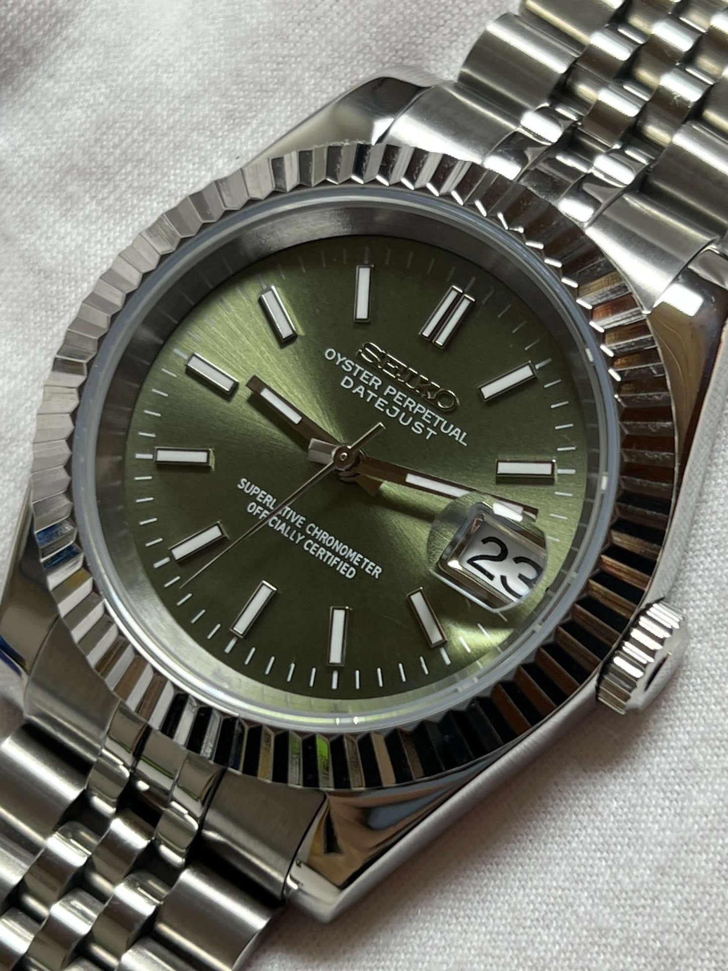 "Olive" Datejust Mod (Pre Order)