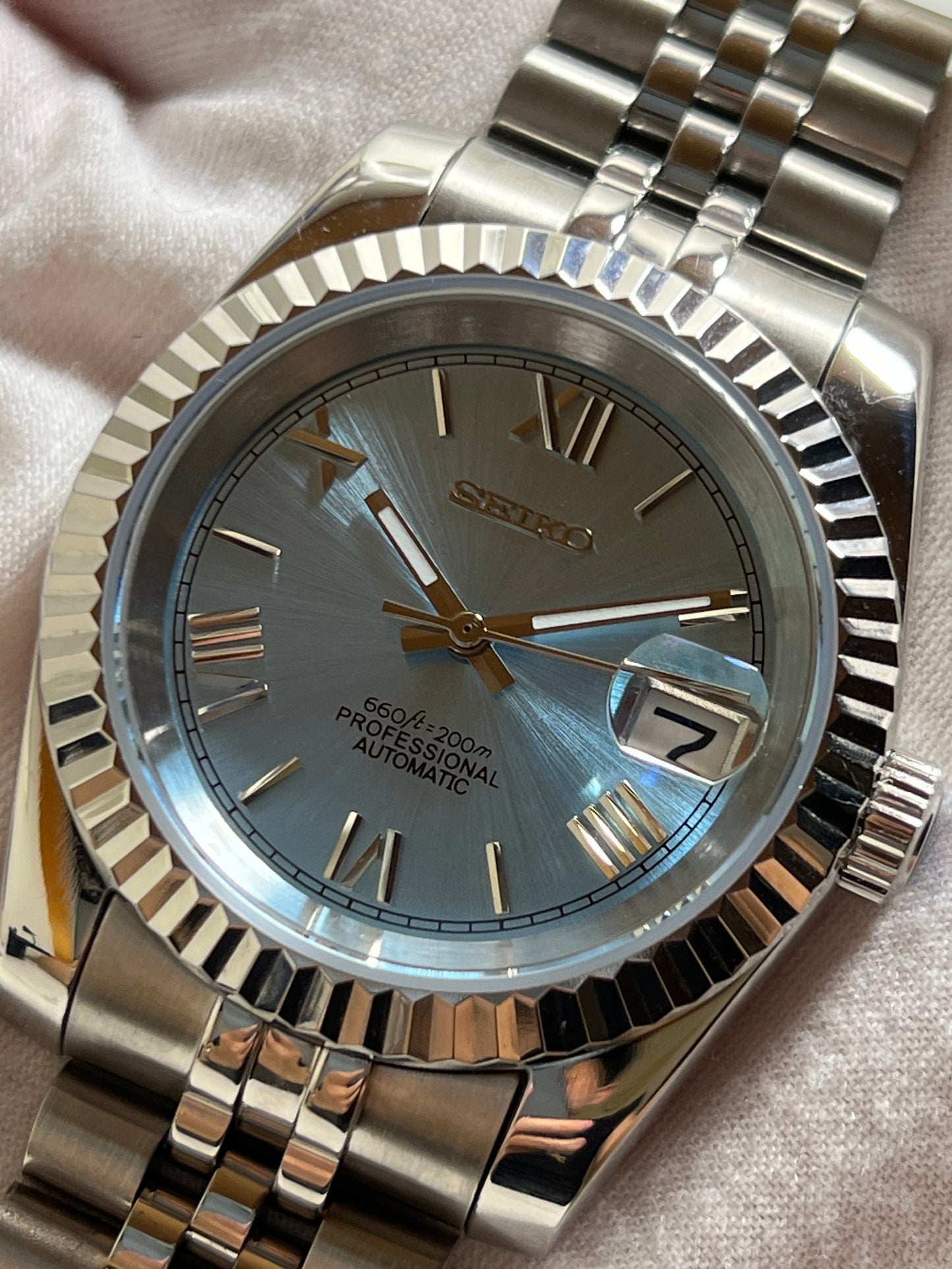 "Platinum" Datejust Mod