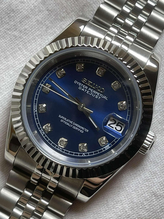 Blue Diamond Datejust Mod (Pre Order)