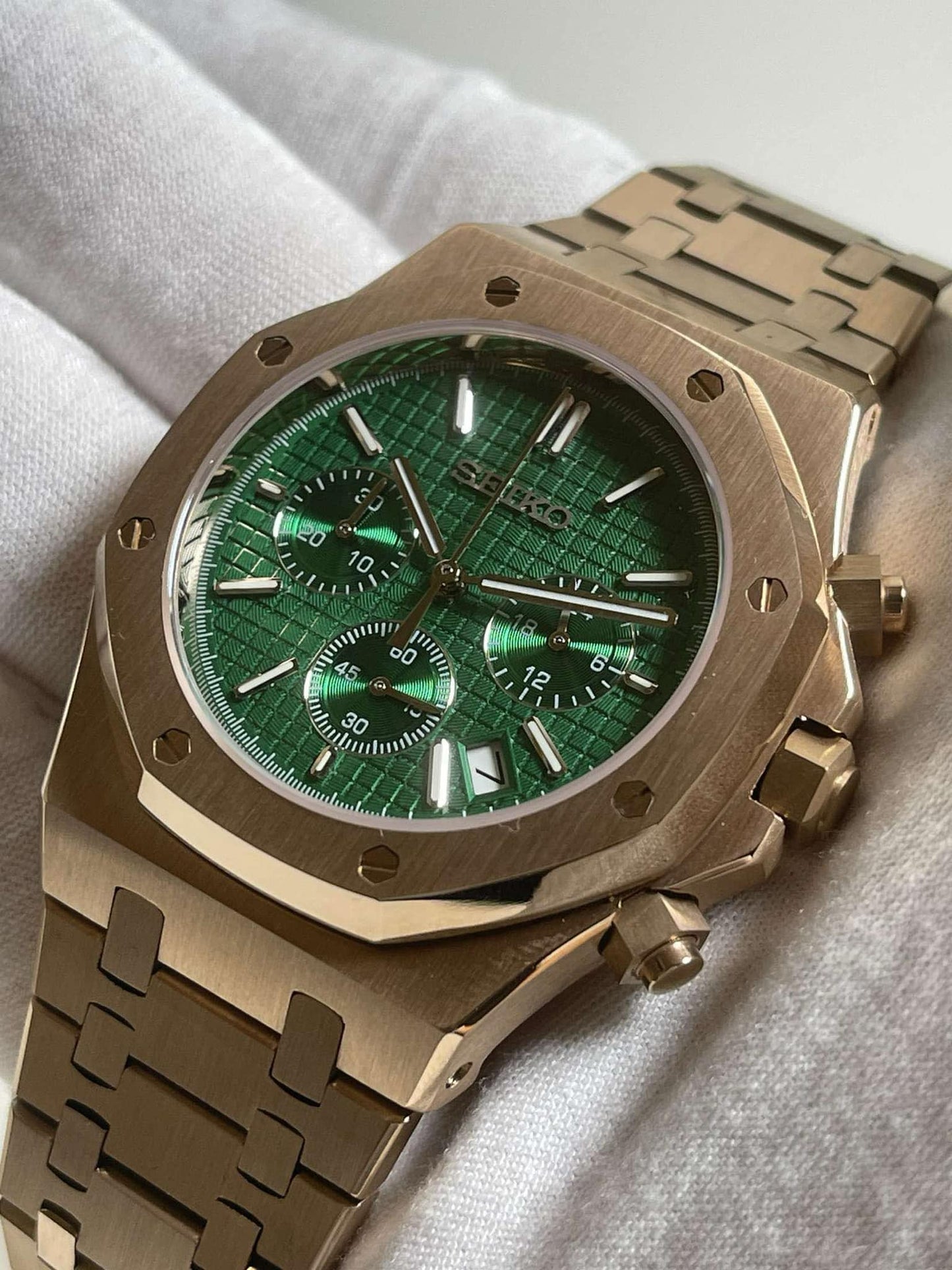 "Prestige Gold" Royal Oak Chronograph Mod