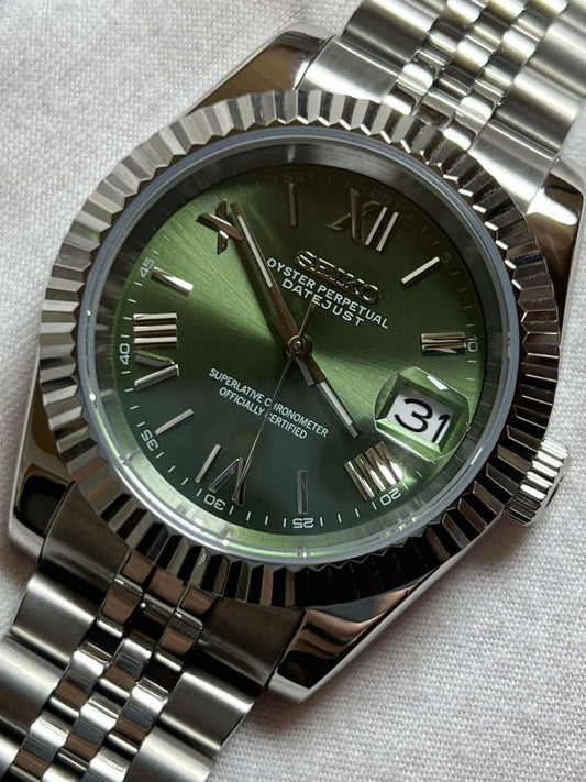 "Olive Roman" Datejust Mod