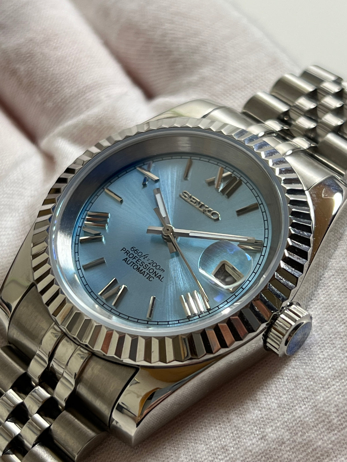 "Platinum" Datejust Mod