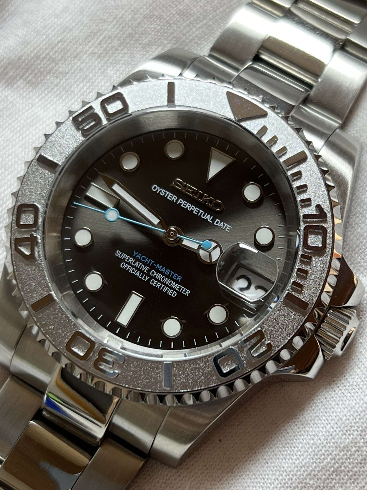 "Rhodium" Yachtmaster Mod (Pre Order)