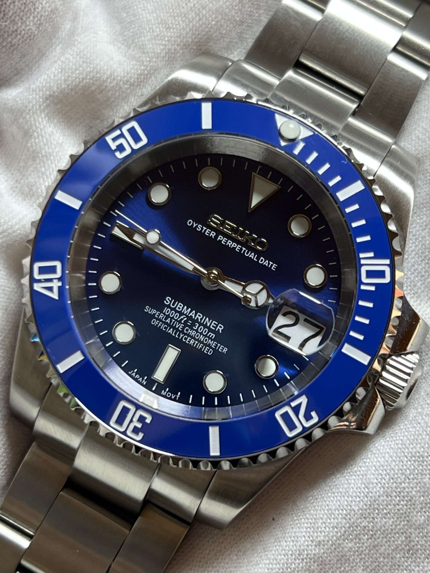 "Smurf" Submariner Mod (Pre Order)