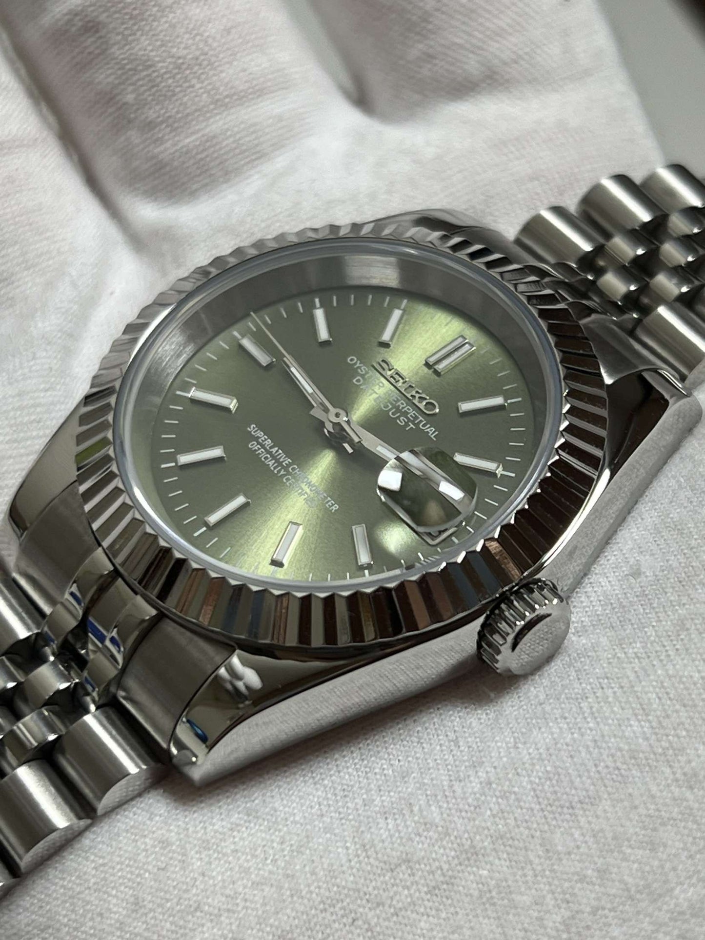 "Olive" Datejust Mod (Pre Order)