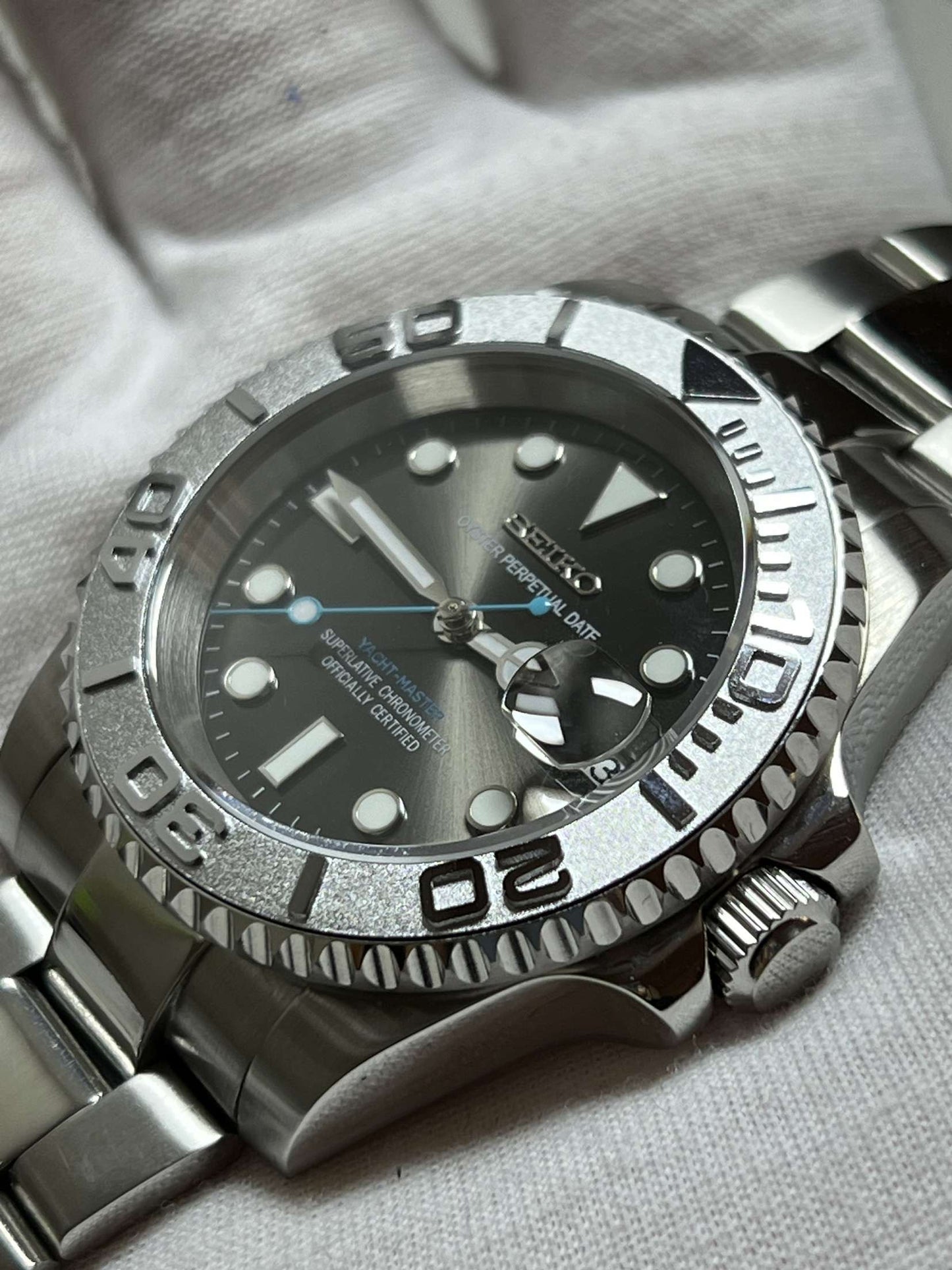 "Rhodium" Yachtmaster Mod (Pre Order)