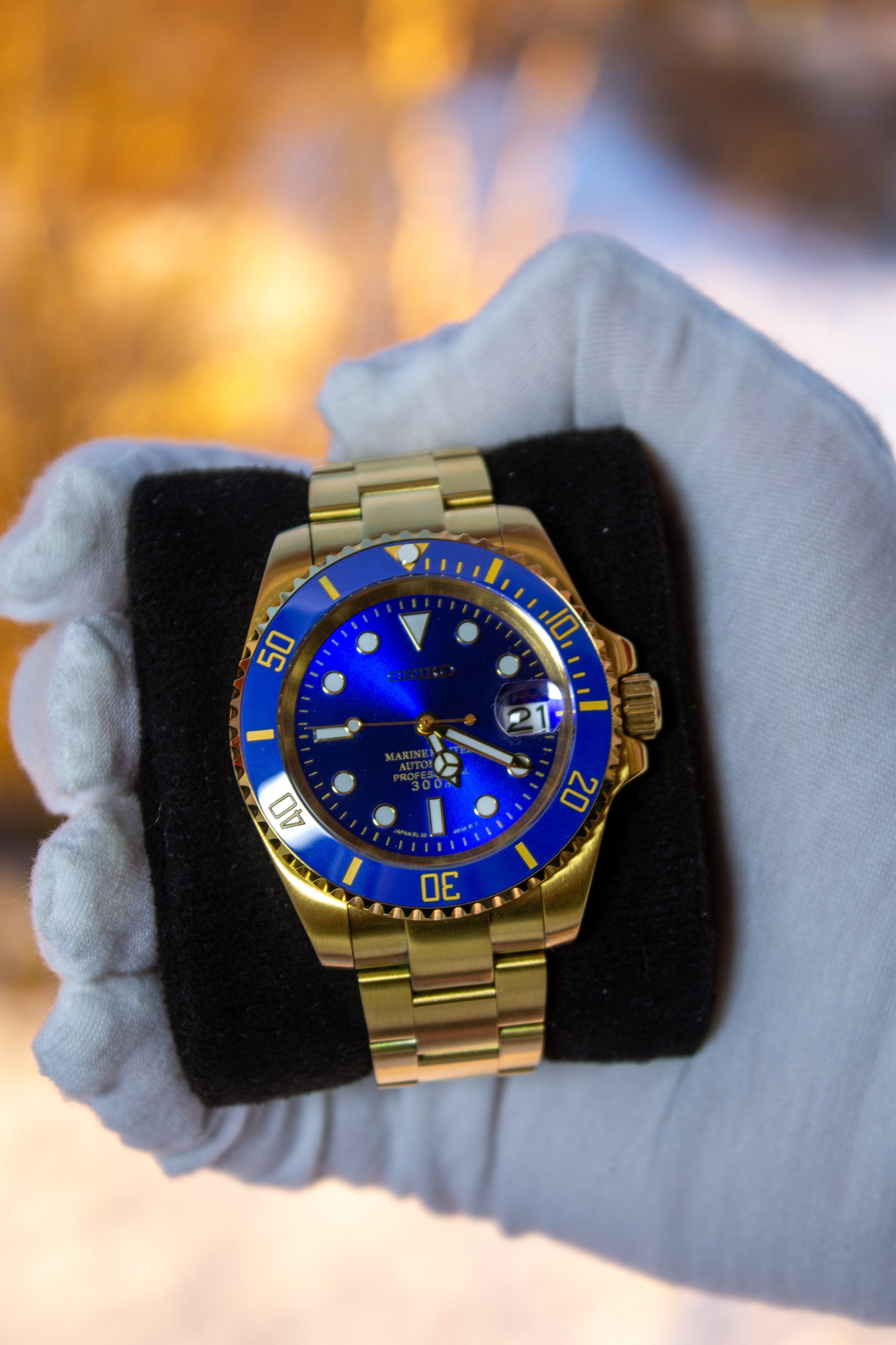 Seiko 2025 gold submariner