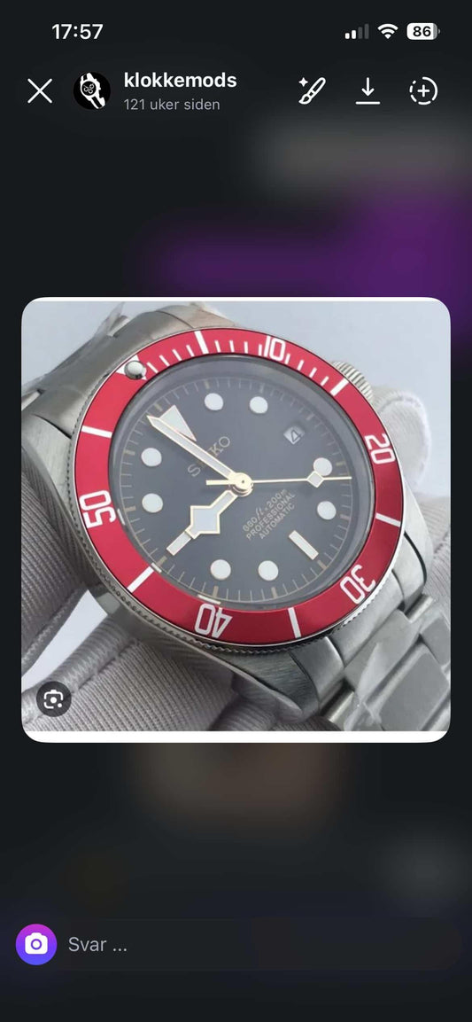 Seiko Mod Spec-ordre