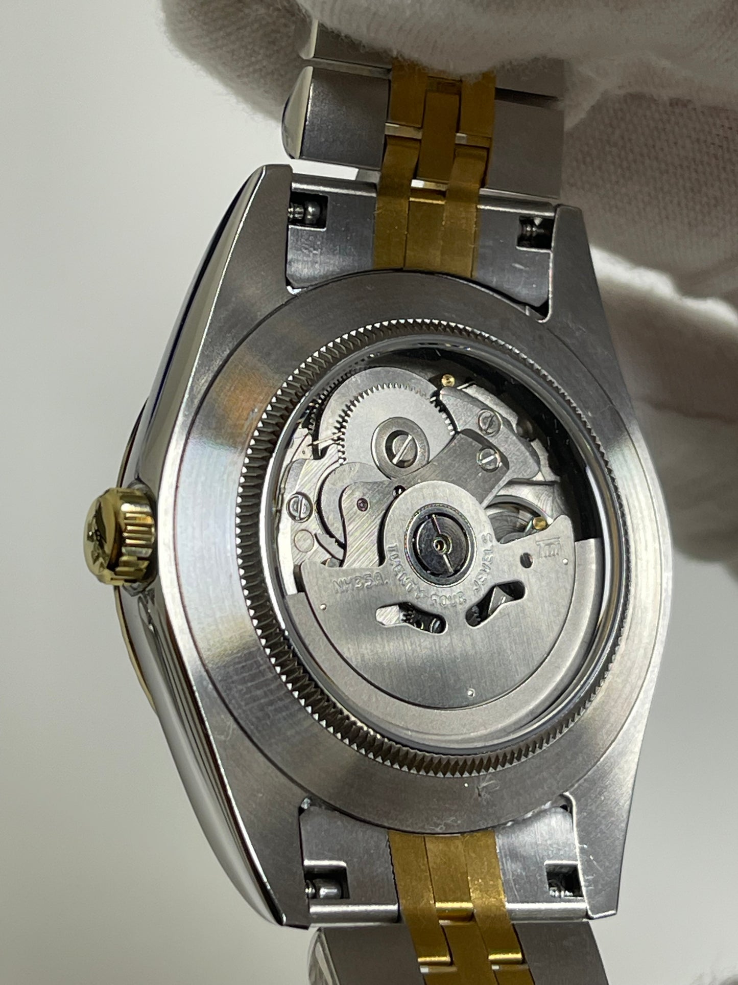 Mother of Pearl Two Tone Datejust Mod (Pre Order)