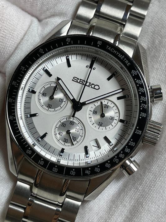 White Speedmaster Chronograph Mod (Pre Order)