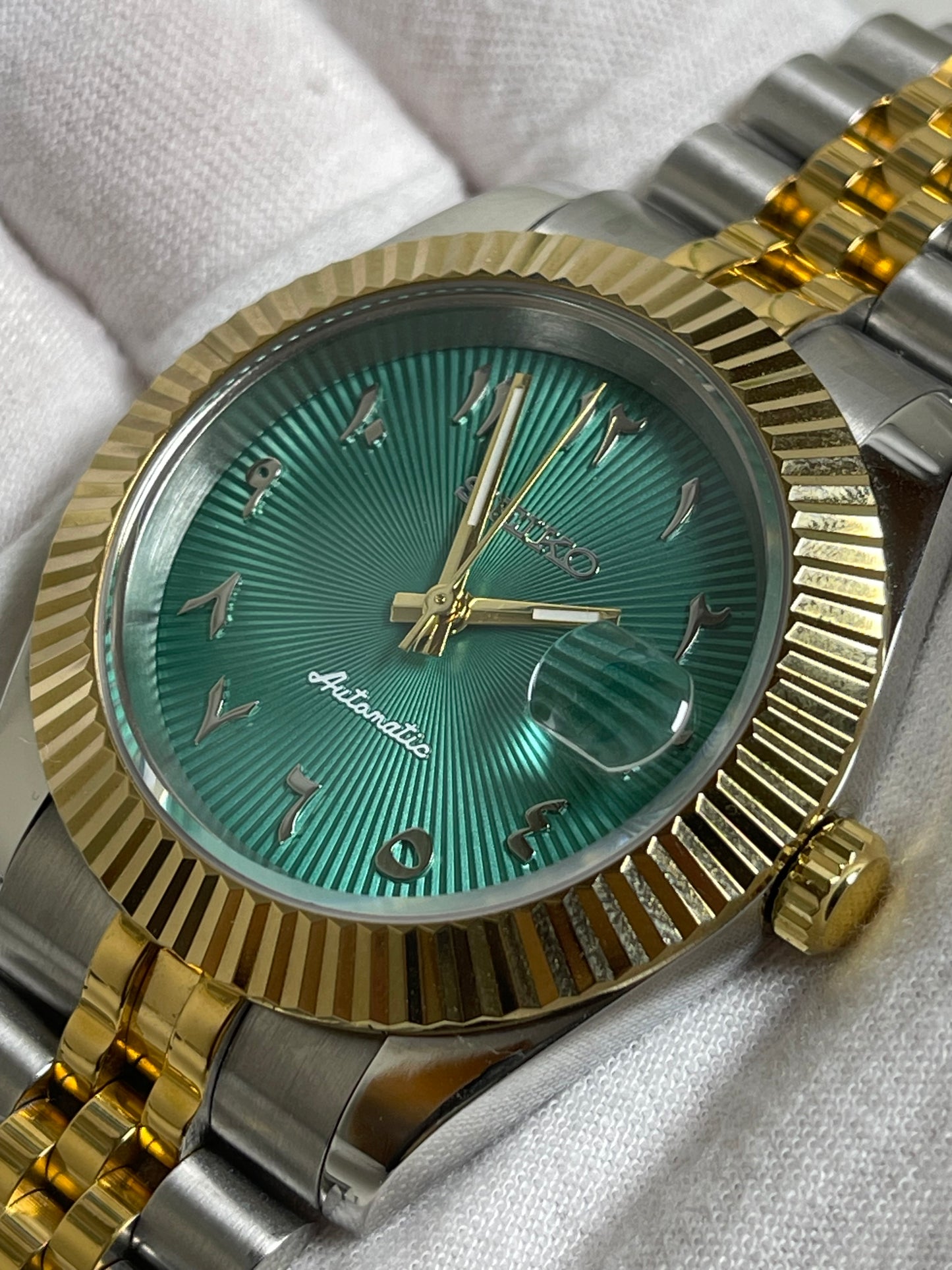 Two Tone Arabic Datejust Mod (Pre Order)