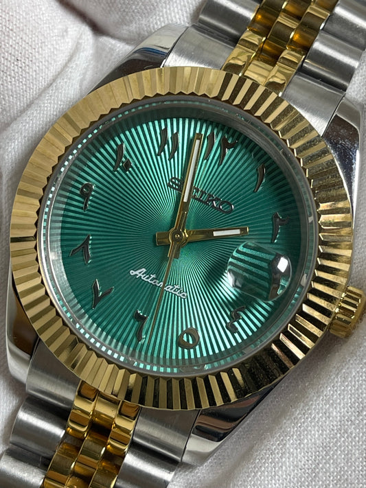 Two Tone Arabic Datejust Mod (Pre Order)