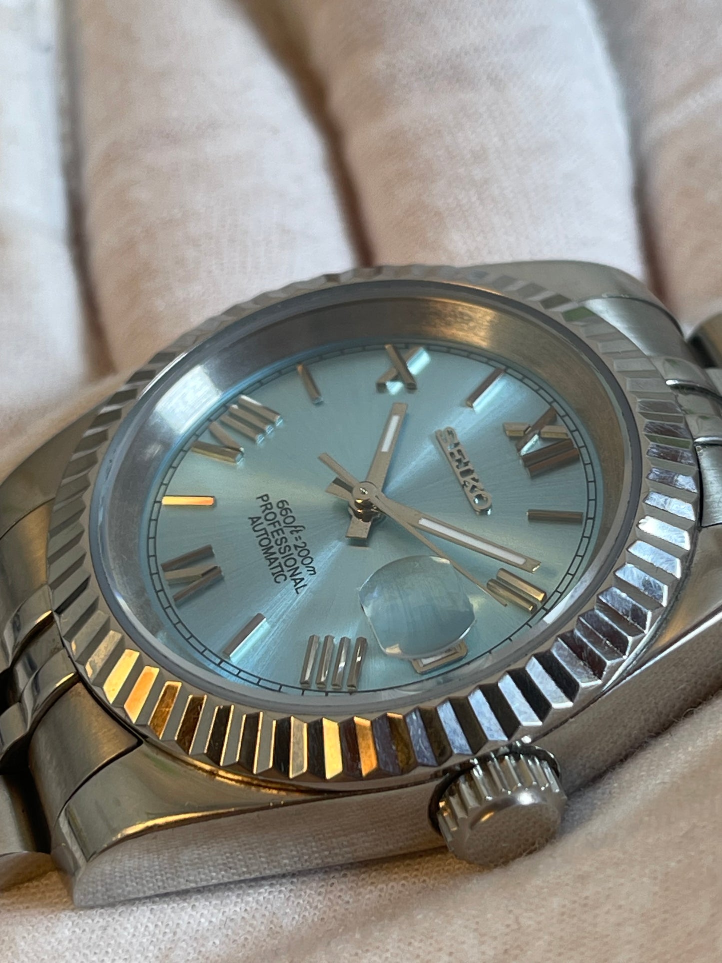 "Platina" Datejust Mod (Pre Order)