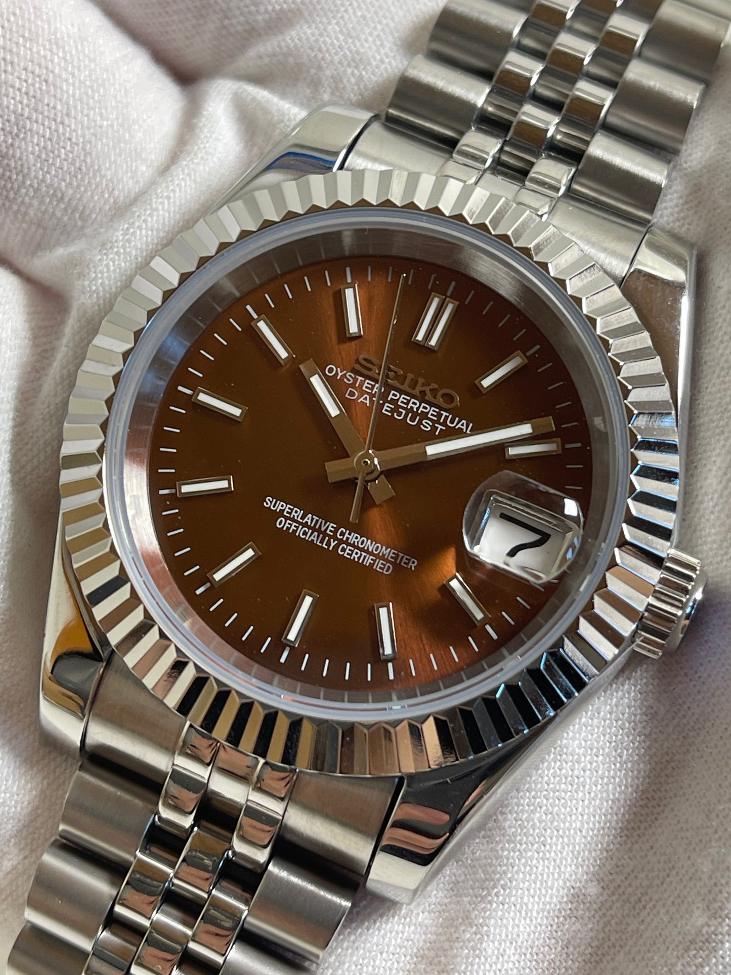 "Choco" Datejust Mod (Pre Order)