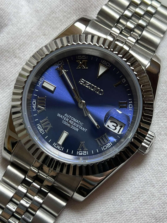 "Blue Roman" Datejust Mod