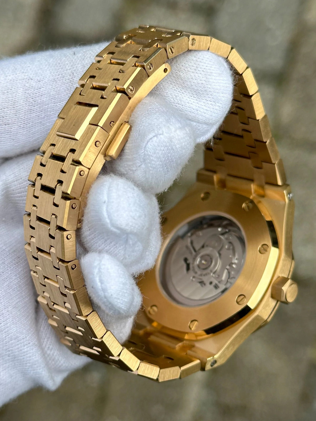 Gold "Skeleton" Royal Oak Mod (Pre Order)