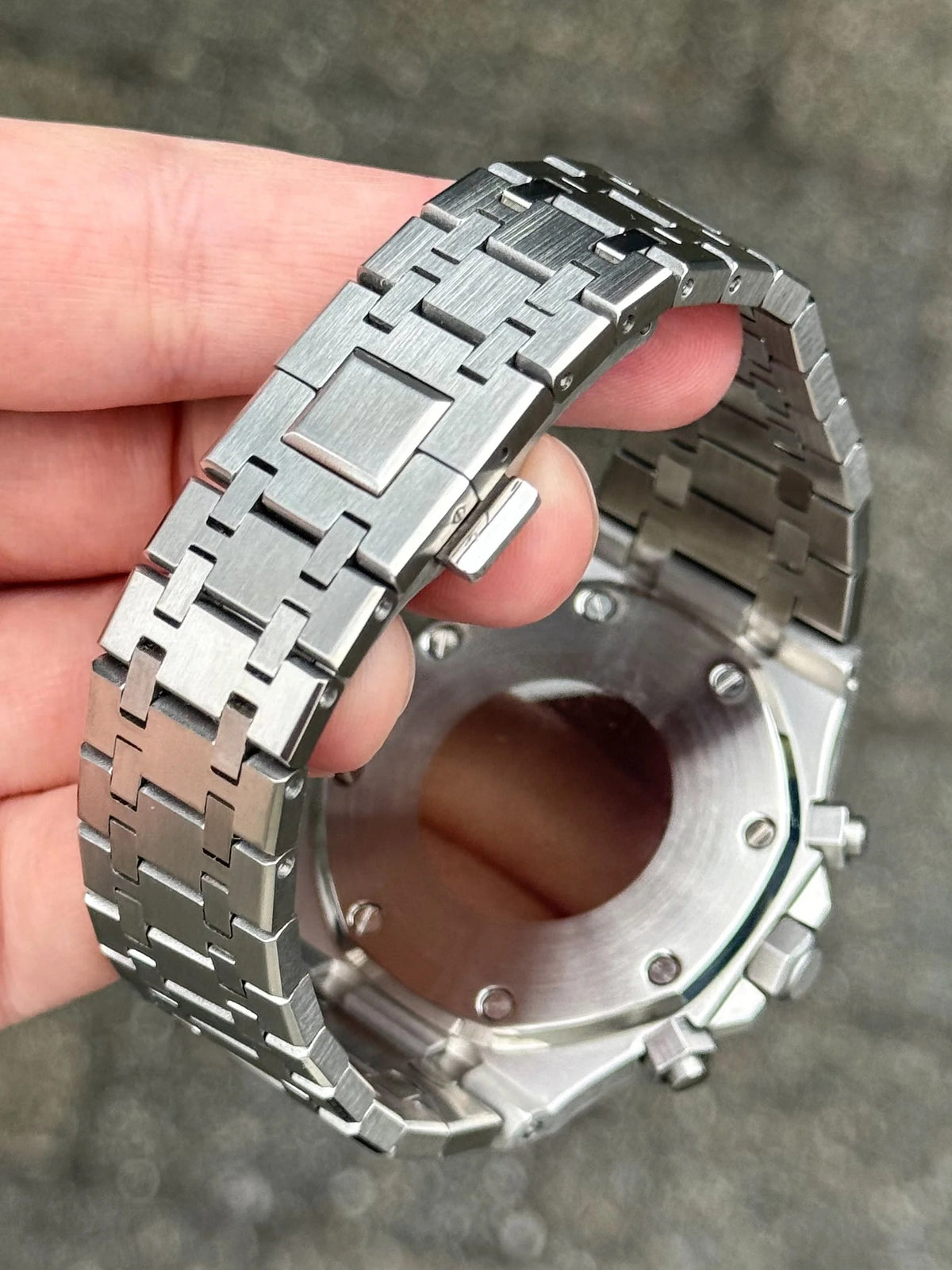 Blue Royal Oak Chronograph Mod (Pre Order)