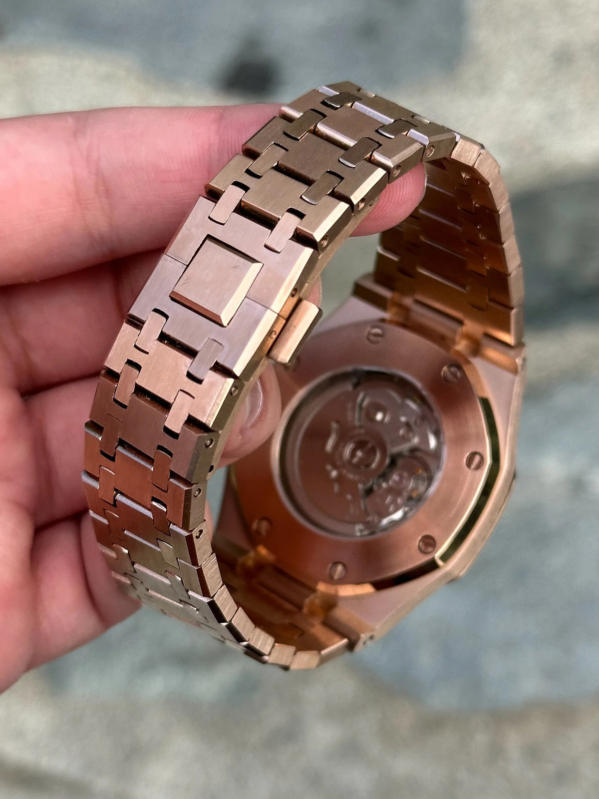 Rosegold White Royal Oak Mod (Pre Order)