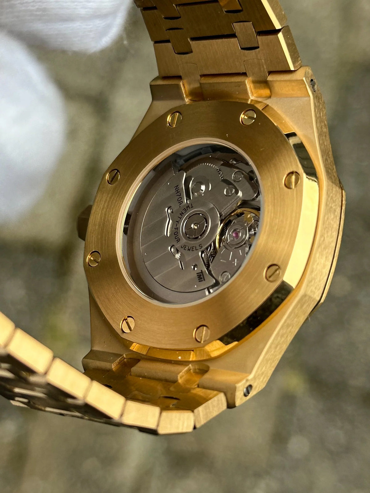 Gold "Skeleton" Royal Oak Mod (Pre Order)